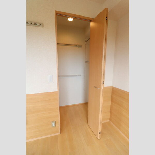 セタンドール緑町205号室 ワンステップクローゼット