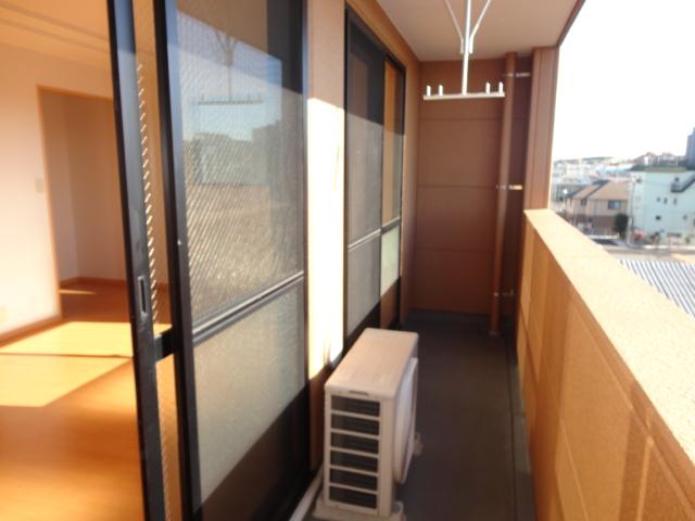 サクラスクェア401号室 ベランダ