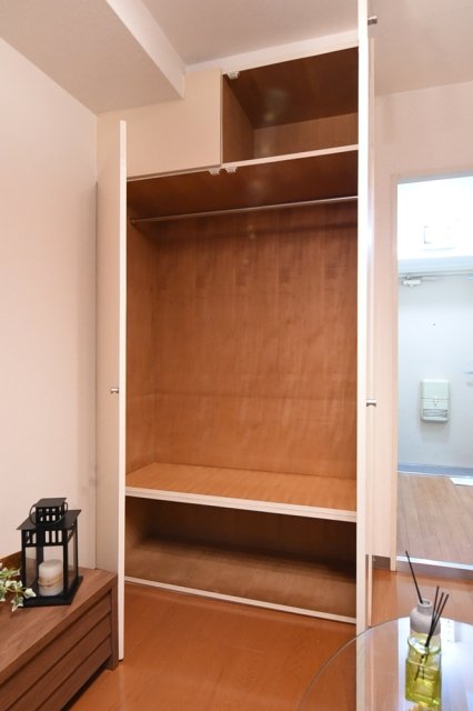 スカイコート新丸子 クローゼット※家具・小物はイメージです
