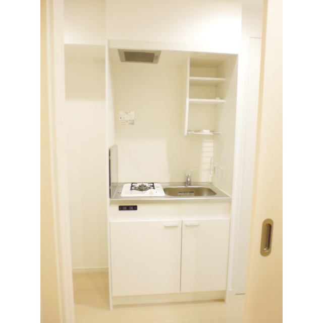 ブリランテ202号室 1口ガスコンロ