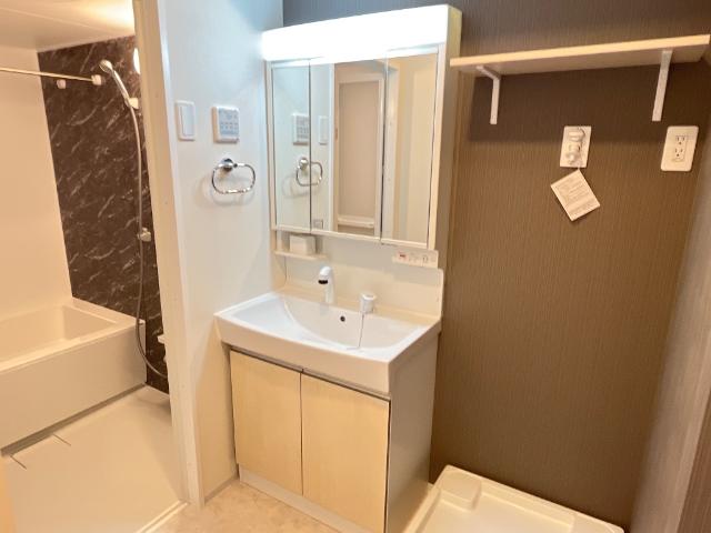 （仮称）柳島アパートＡ棟新築計画206号室 洗髪洗面化粧台（イメージ）