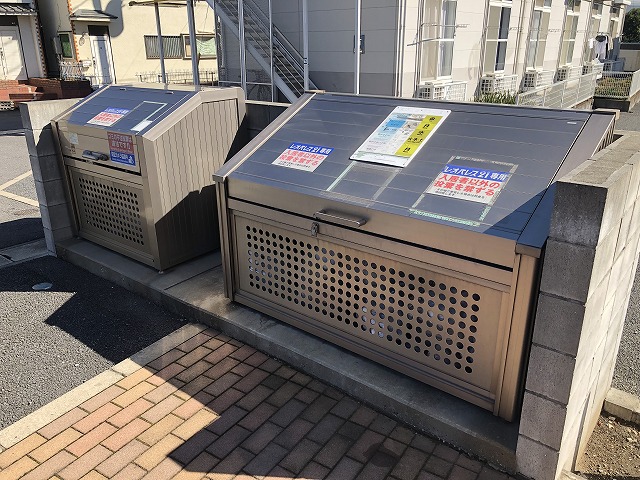 レオパレスクエスタ201号室 ゴミ集積所