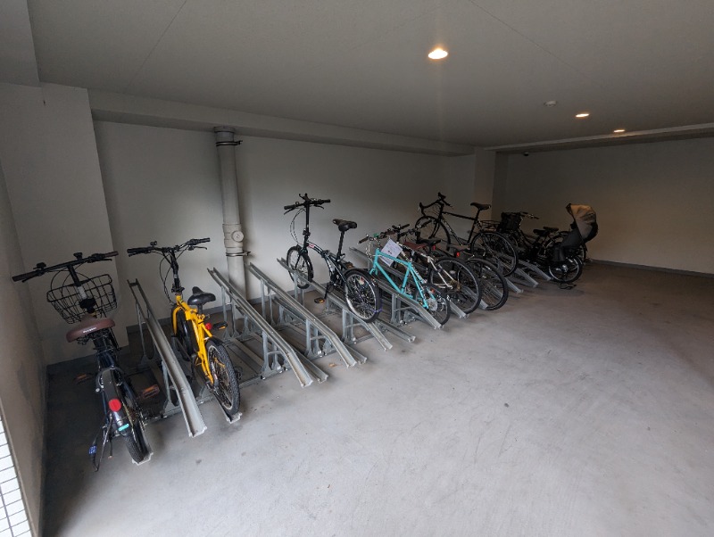 グランパーク町屋6階 駐輪スペース