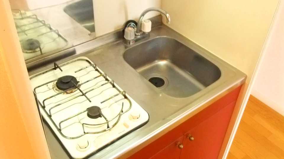 レオパレスアイム ２口ガスコンロ