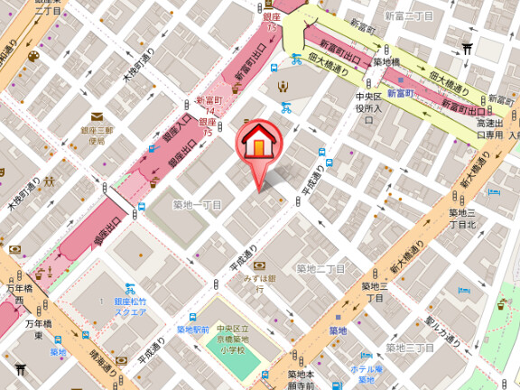 レジディア築地3階 null