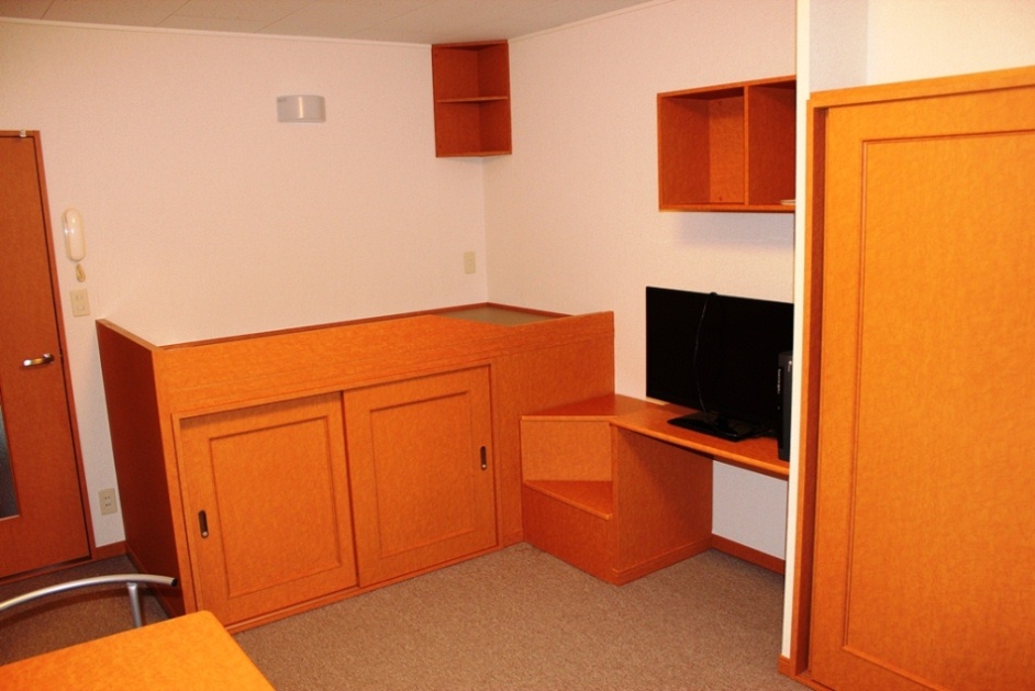 レオパレスアリエスニヤ 寝室