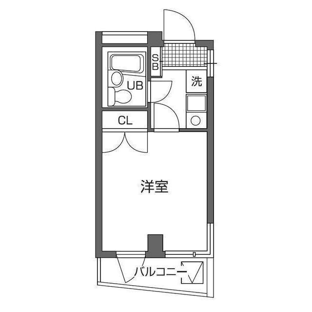 グランバリュー久我山4階 間取り図