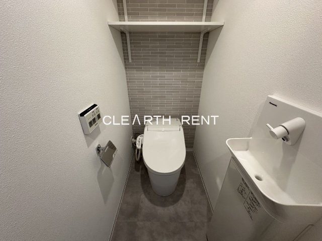 ＧＲＡＮ ＰＡＳＥＯ三宿Ⅱ3階 清潔感のあるトイレ