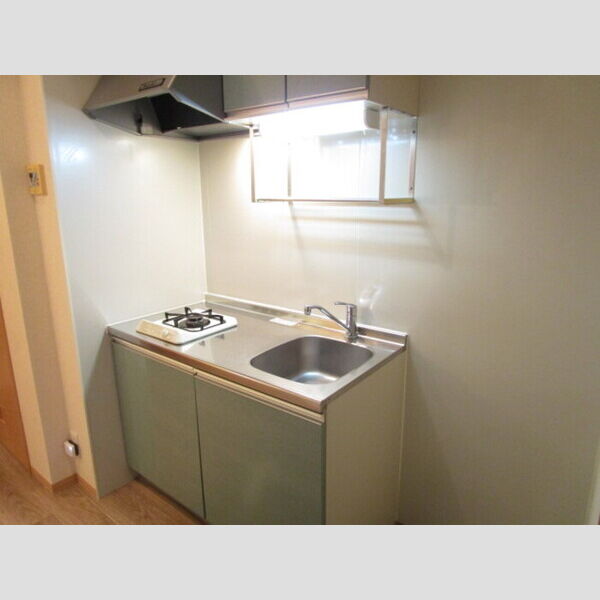 第3エーデルハイム206号室 1口ガスコンロ付システムキッチン