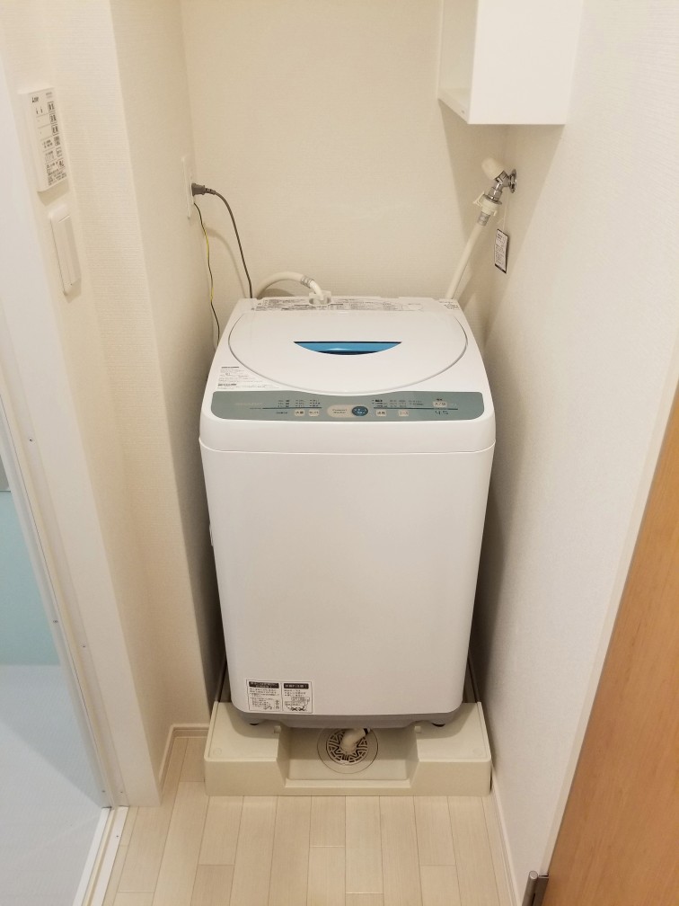 クレイノそれいゆ木更津204号室 洗濯機