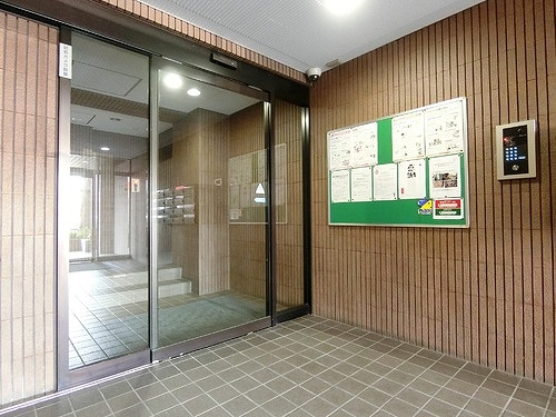 ドムール江古田1階 エントランス※2017年12月撮影