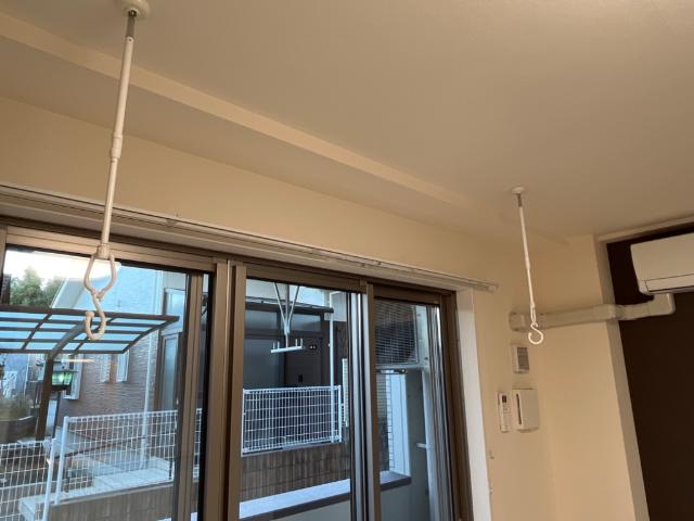 エルシオンⅡ102号室 室内物干