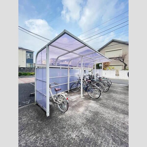 アスカハイム　B棟 駐輪場