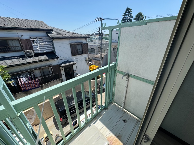 サンパレス2階 バルコニー
