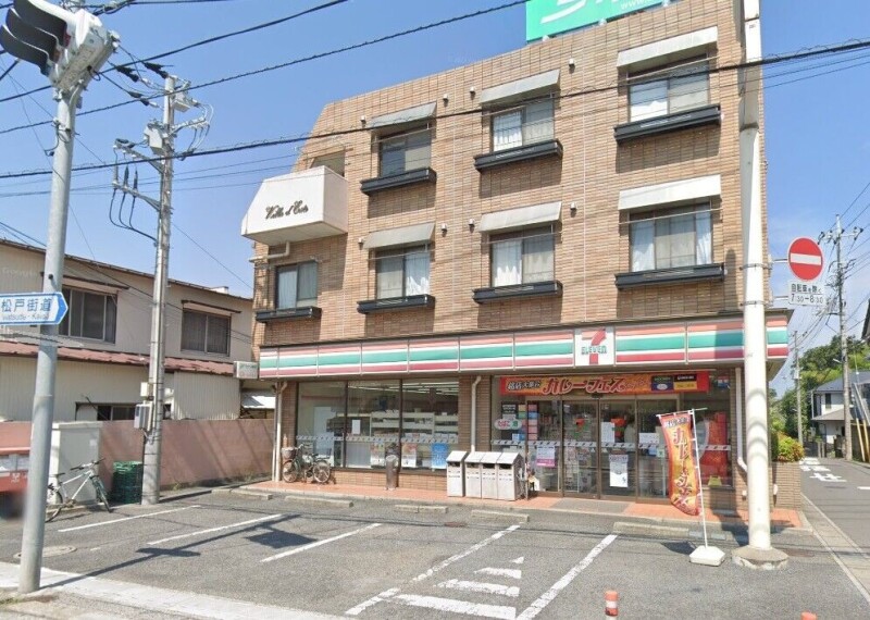 リバーベルのぎく野(E-214)1階 セブンイレブン松戸栗山店