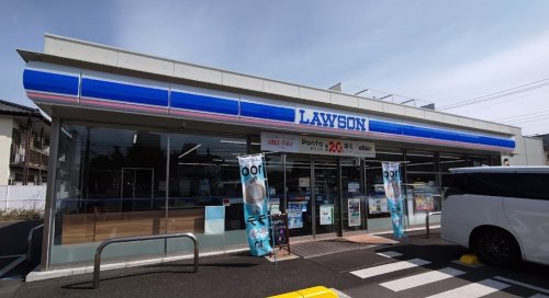 ペットと暮らす　ふじみ野　庭付き戸建て 【コンビニエンスストア】ローソン ふじみ野苗間店まで394ｍ