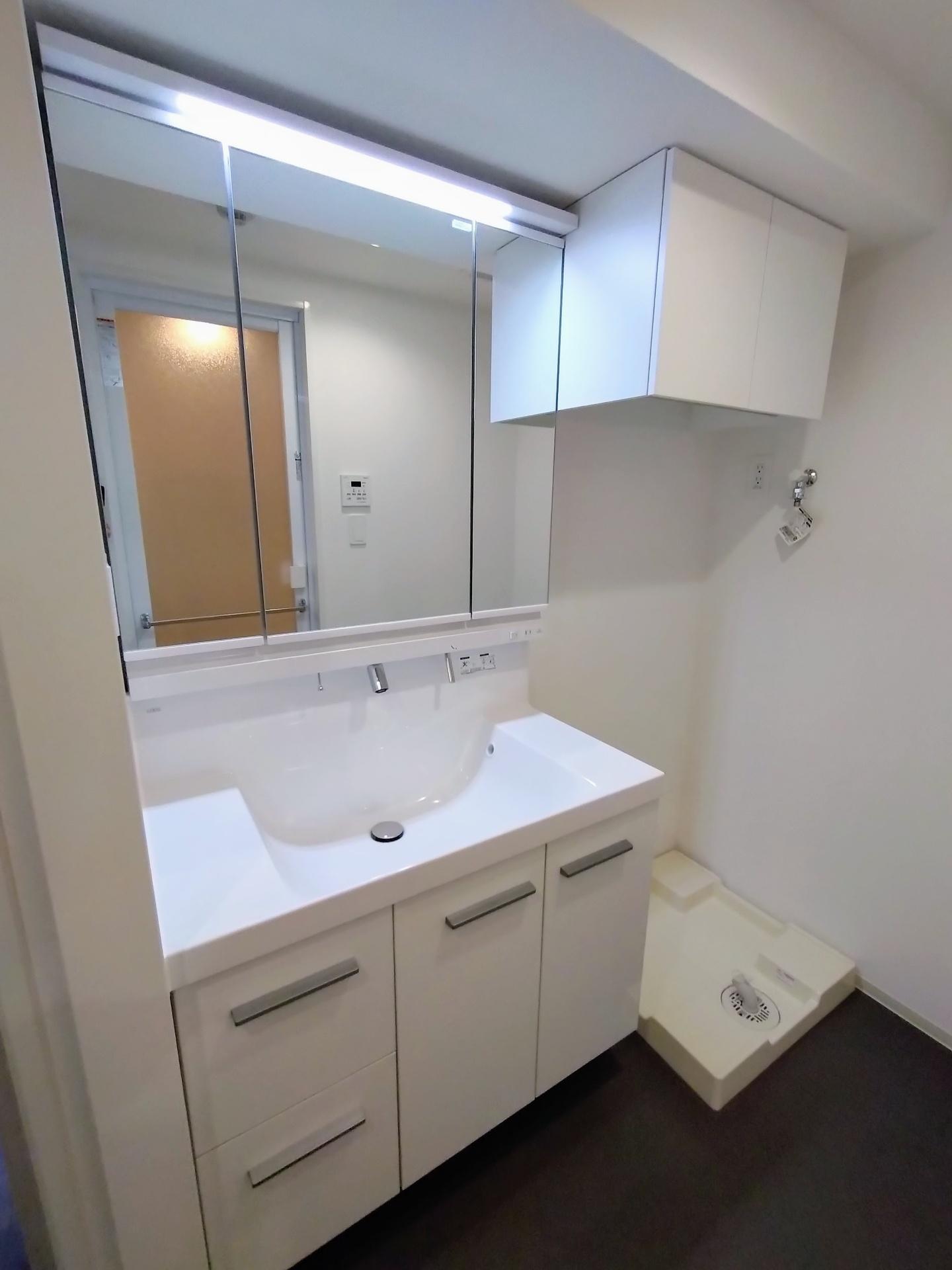 TIMELESS麻布十番701号室 使いやすい独立洗面台