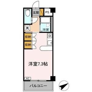 ハイムカメリア203号室 間取