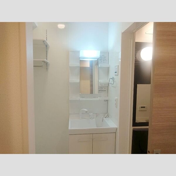 メイプルプレイス101号室 シャワー付洗面化粧台