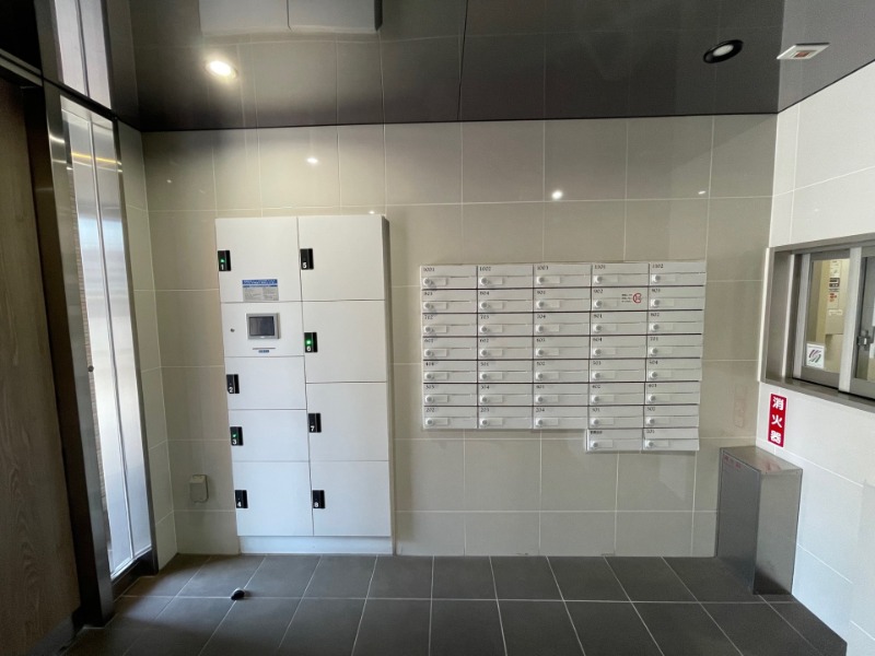 アルファコート王子Ⅱ9階 宅配ボックス