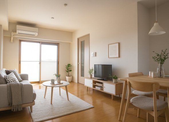 サニーヴェイル弘明寺6階 ※家具・小物はイメージです