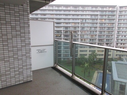 ライオンズ茅ヶ崎ザ・アイランズⅠ街区 バルコニー　※2021年11月の写真