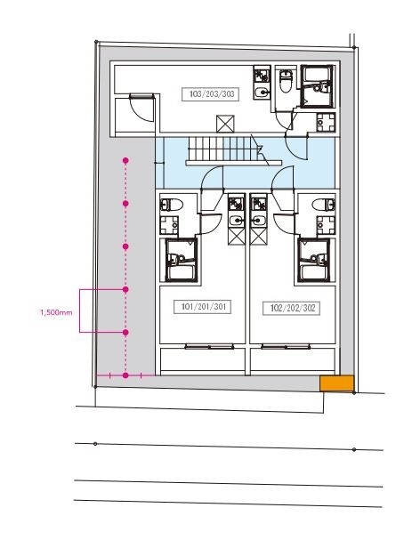 Ｃｕｏｒｅ　Ｋａｍａｔａ3階 部屋その他