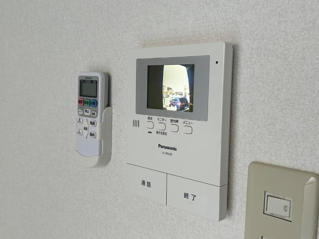 パールハイム10101号室 カメラ付インターホン