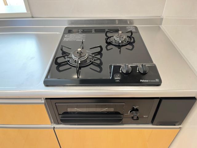 フェリーチェ202号室 2口コンロ