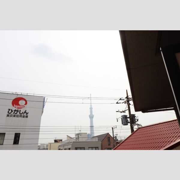 第2エコーピア バルコニーからの眺望