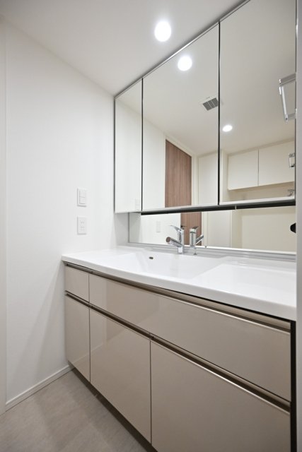 パークタワー勝どきサウス 洗面