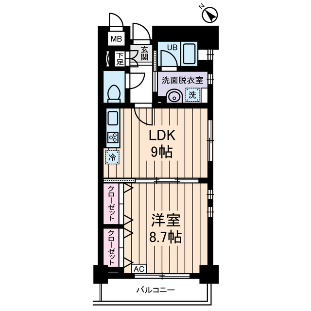 シュタイン・ブルグ0404号室 間取