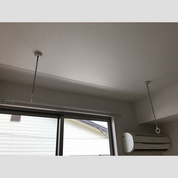 Forest Hill206号室 室内物干し
