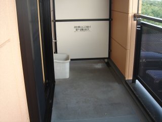 グランドフォレストⅠ-C号室 ベランダ