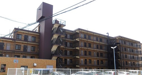 ライオンズマンション船橋飯山満台二番館 建物外観　別角度