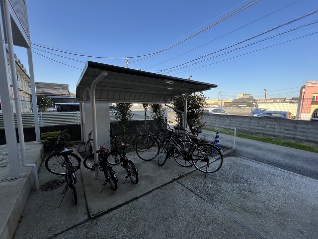 レオパレスガーデンセレーノ105号室 ゴミ集積所