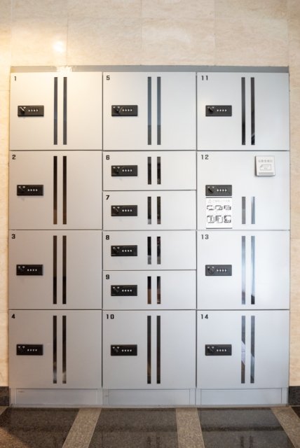 ラグジュアリーアパートメントデュオ神楽坂4階 宅配BOX