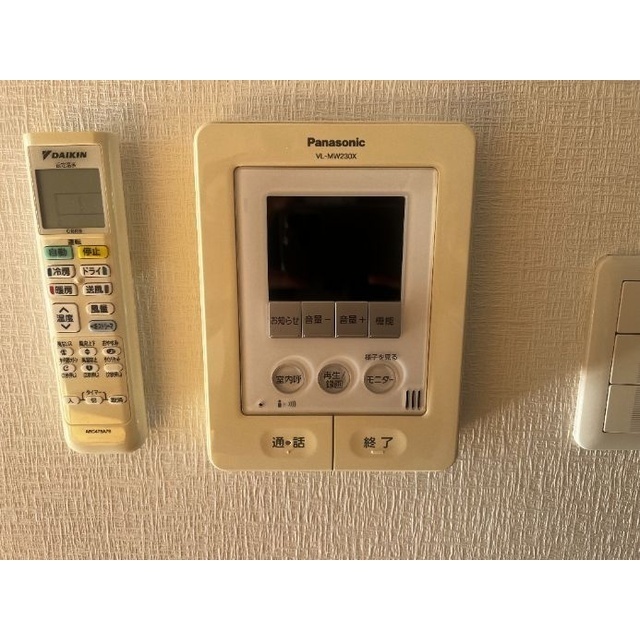 牡丹町住宅511号室 モニター付きインターホン