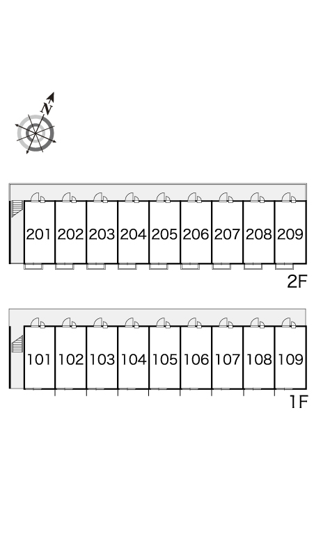 レオパレスＢＥＴＡ106号室 部屋その他