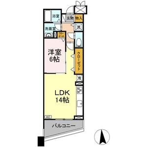 モンテバレ等々力302号室 間取