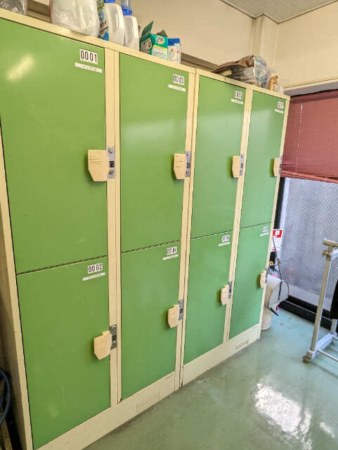 ソシエート丸杉1階 ランドリールームロッカー