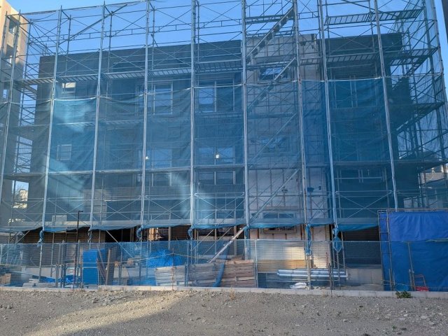 シャルール金沢文庫103号室 写真右下の居室が103号室になります