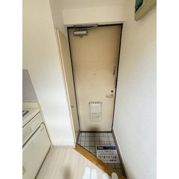 ジュネパレス北柏 玄関