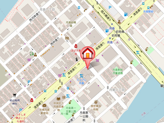 レジディア月島Ⅱ3階 null