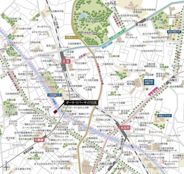 ガーラ・リバーサイド目黒7階 null