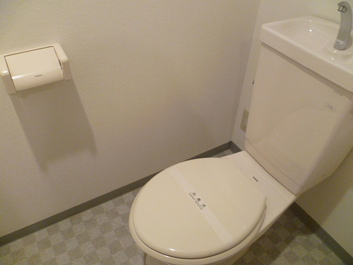 コート新橋 トイレ　※2014年6月撮影