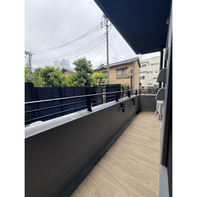 ザ・パークハビオＳＯＨＯ市谷左内町106号室 バルコニー　2026年５月撮影