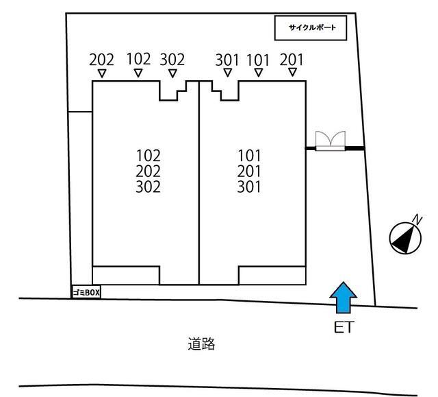 ＢＥＬＬＥ　ＬＥＡＤ　ＦＵＳＳＡ3階 部屋その他