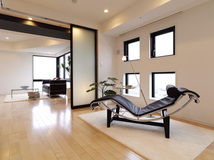 レジディアタワー中目黒17階 リビング