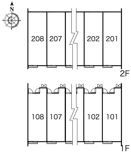 レオネクスト本城第二108号室 部屋その他